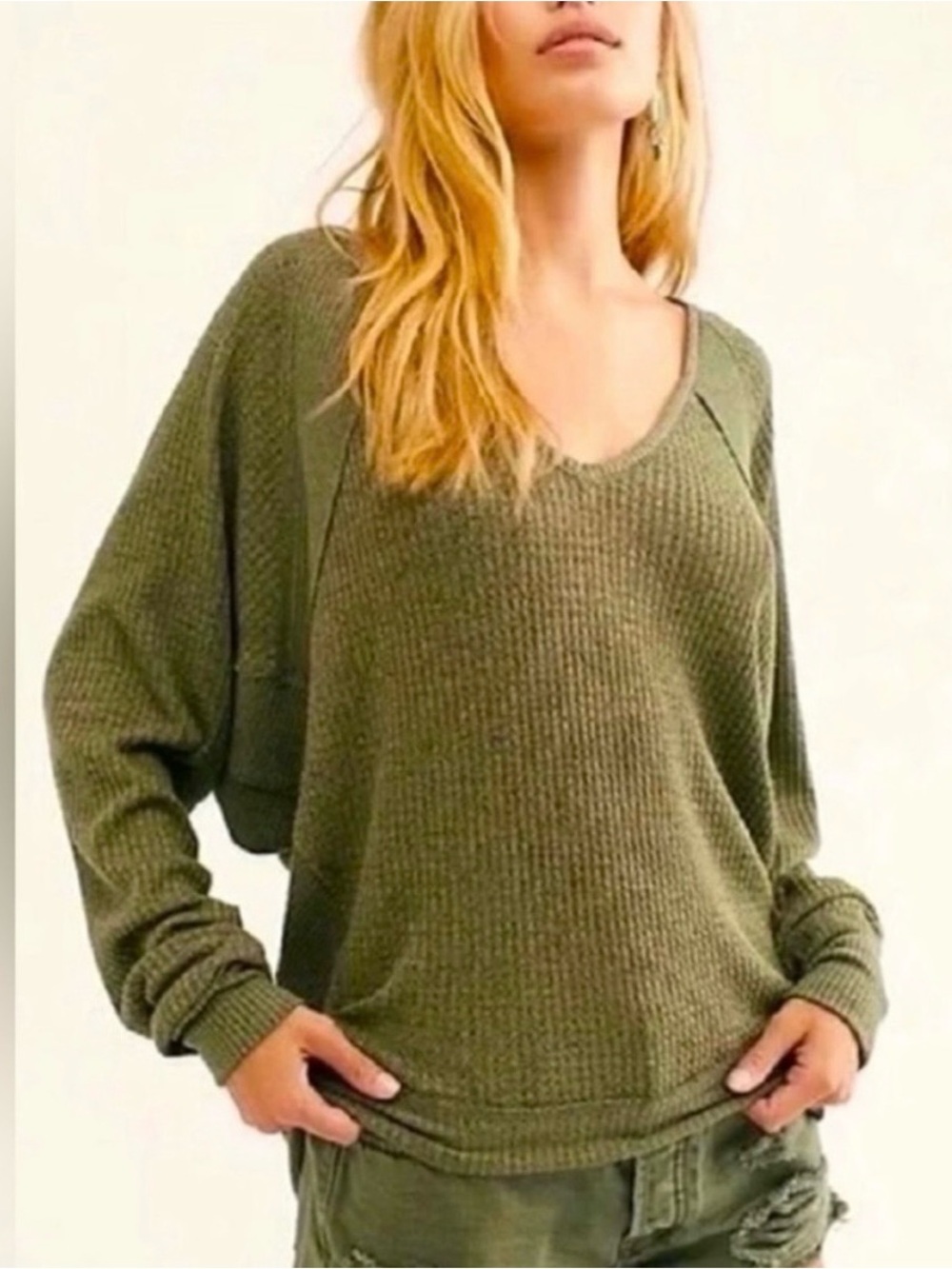 Free People Santa Clara Thermal Ferngully